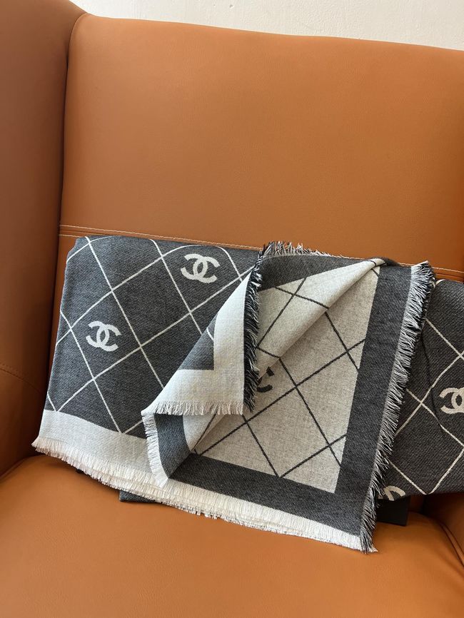 Chanel cashmere Shawl AAC486-1