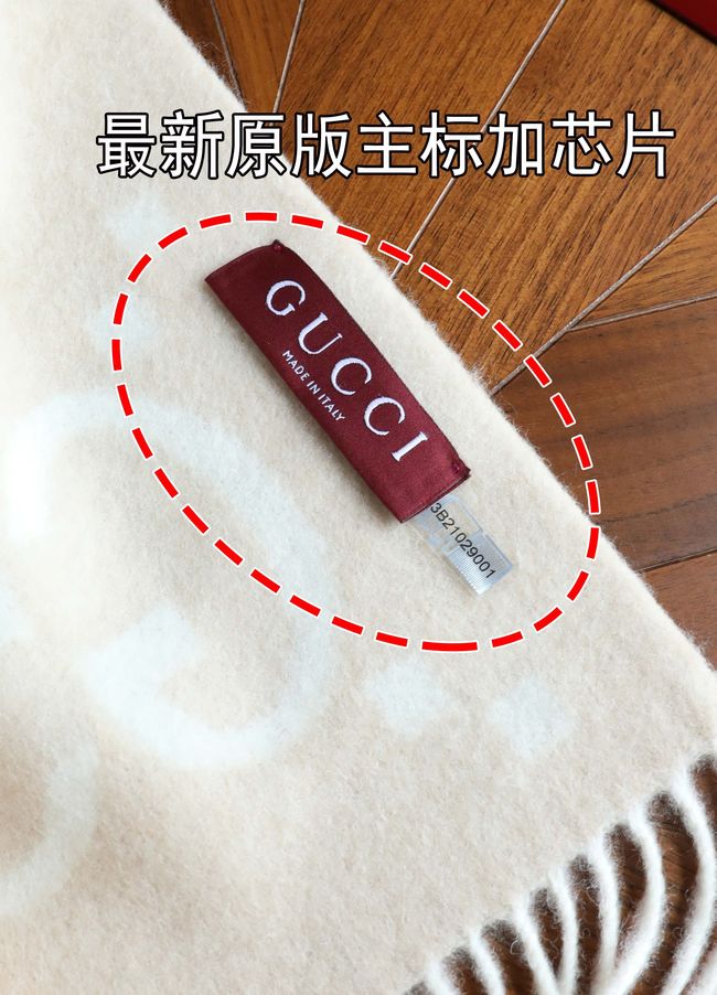 Gucci Reversible Cashmere scarf A006HK-2