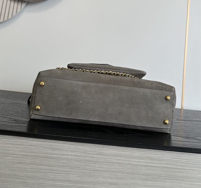 Chanel Shopping Bag Suede AS6483 gary