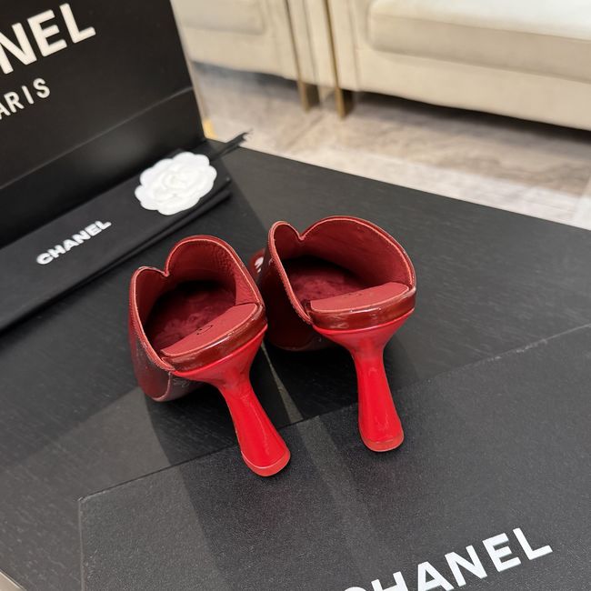 Chanel Mules Patent Calfskin G47606-5