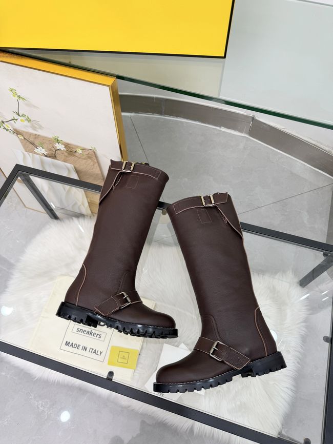 FENDI Commando leather boots 8T9048-2