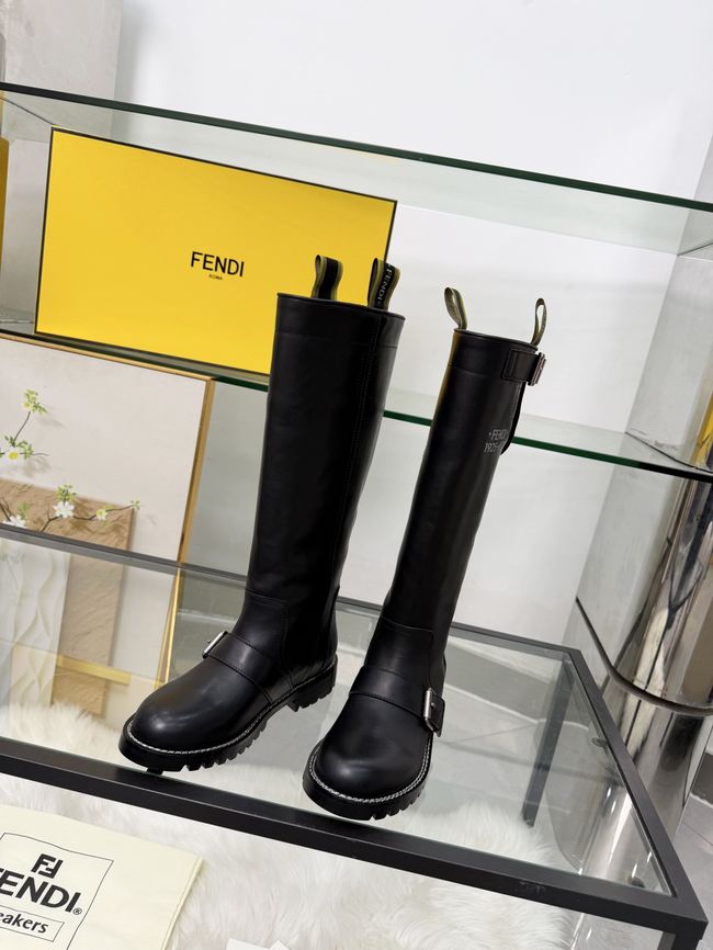 FENDI Commando leather boots 8T9048-5