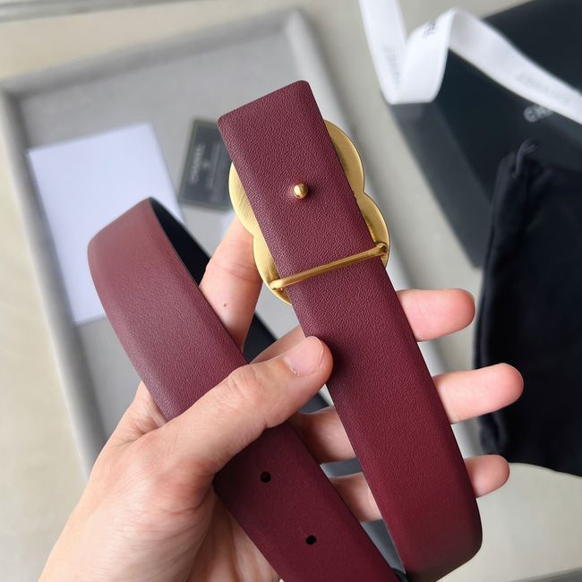 Chanel Leather belt 30MM ABH250-2