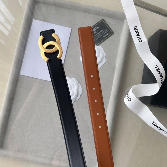 Chanel Leather belt 30MM ABH250-6 Chanel Leather belt 30MM ABH250-6
