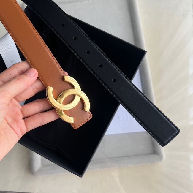 Chanel Leather belt 30MM ABH250-6 Chanel Leather belt 30MM ABH250-6