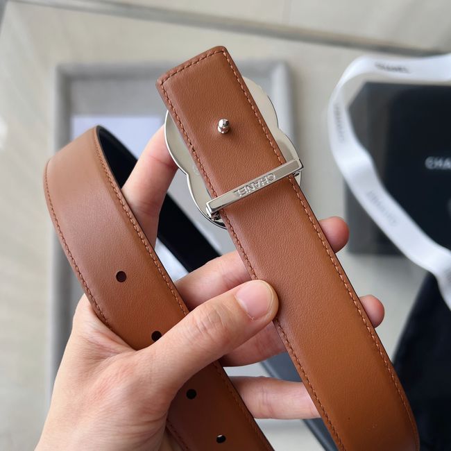Chanel Leather belt 30MM ABH250-6 Chanel Leather belt 30MM ABH250-6