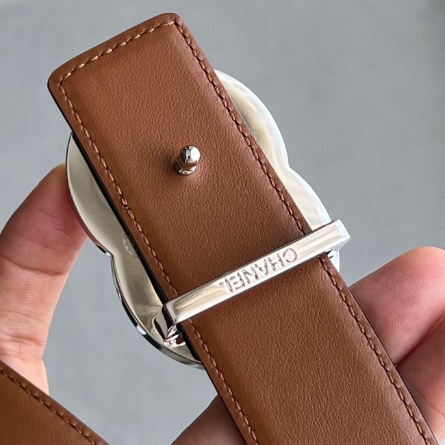 Chanel Leather belt 30MM ABH250-6 Chanel Leather belt 30MM ABH250-6