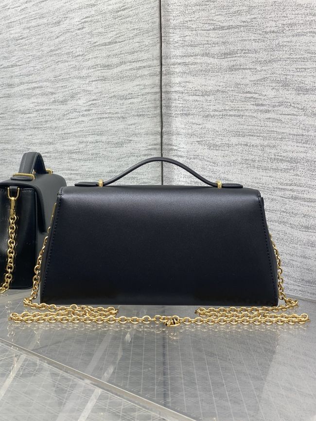 Dior Medaillon Pouch Smooth Calfskin M3671 black