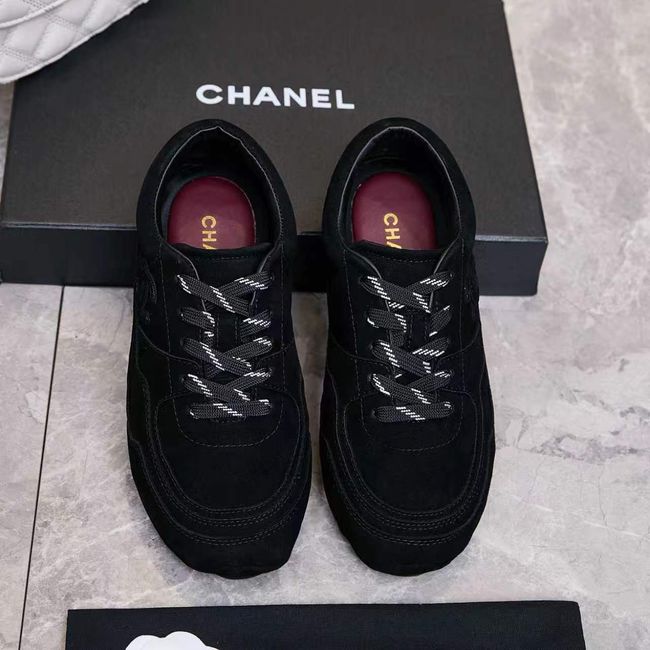 Chanel Trainers Suede Calfskin G47655-1