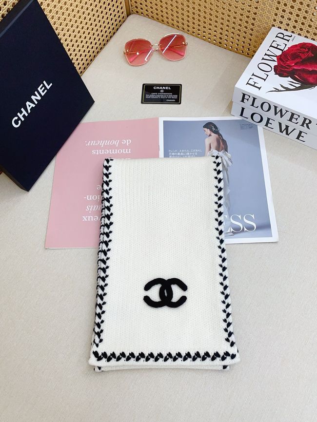 Chanel Cashmere Scarf&Hat AAC073-2