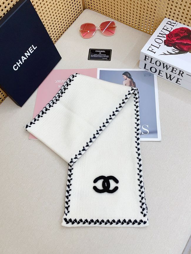 Chanel Cashmere Scarf&Hat AAC073-2