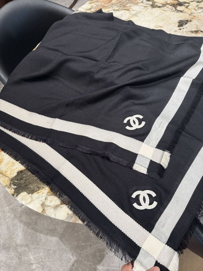 Chanel Wool and Silk Shawl AAC076-1