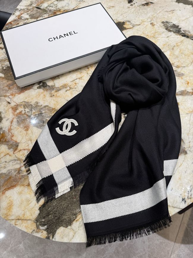 Chanel Wool and Silk Shawl AAC076-1
