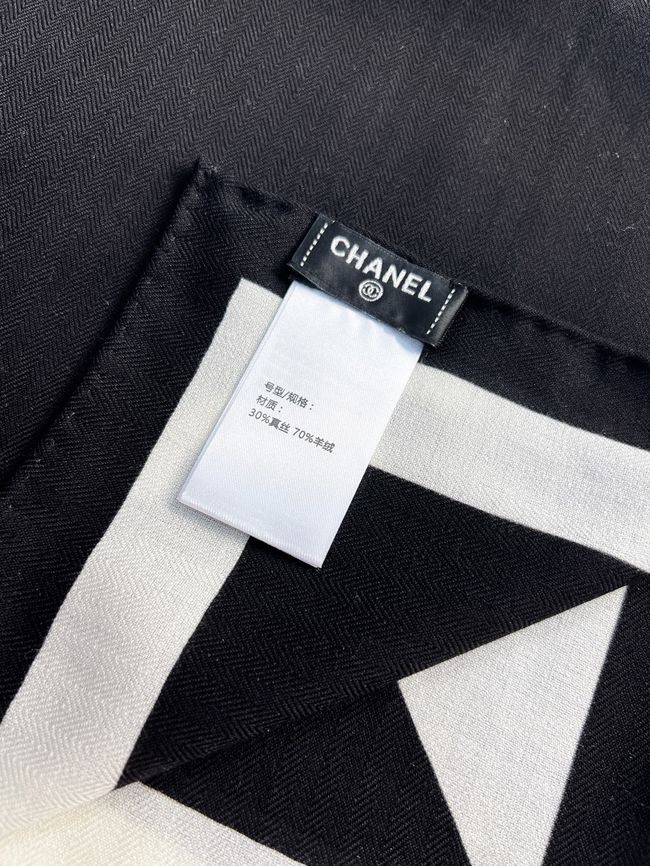 Chanel Wool and Silk Shawl AAC494-1