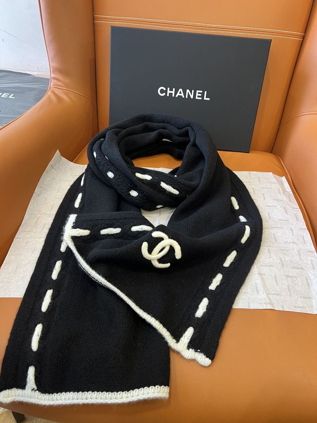 Chanel Cashmere Scarf&Hat AAC077-1