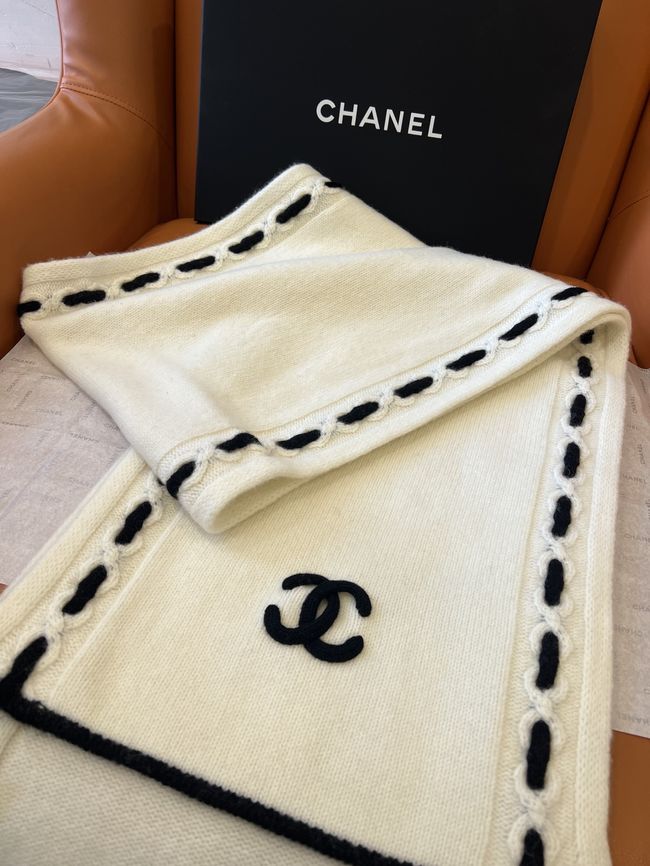 Chanel Cashmere Scarf  AAC077-2