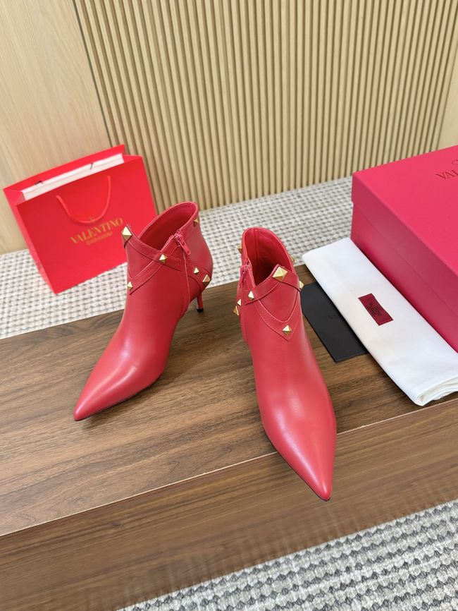 Valentino VLOGO SIGNATURE Cowhide Ankle Boots S0CK1-4