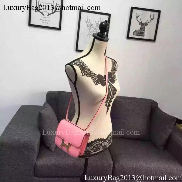 Hermes Constance Bag Calfskin Leather H9999 Pink