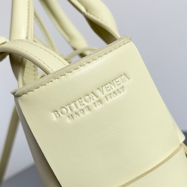 Bottega Veneta Candy Arco Tote Bag 729029 yellow