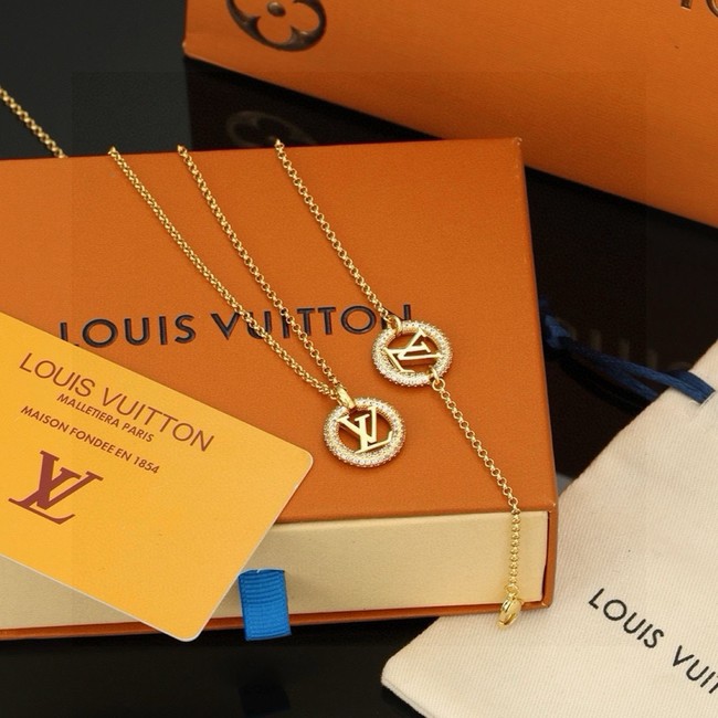 Louis Vuitton necklace&Earring&Bracelet CE16330