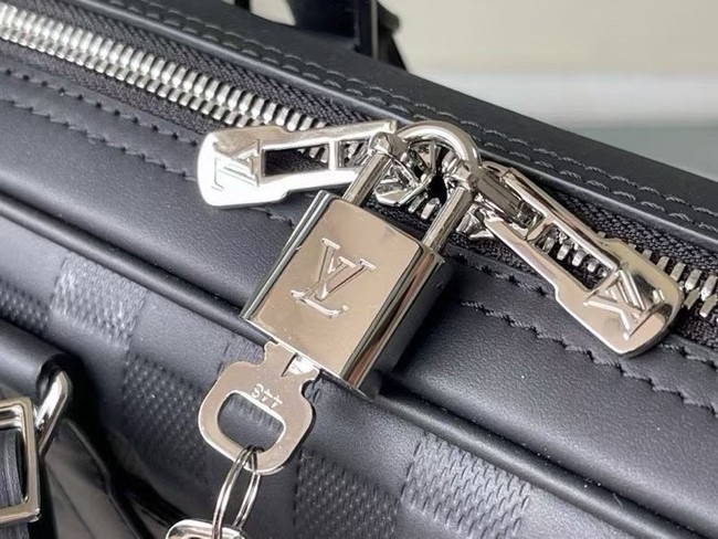 Louis Vuitton Porte-Documents Voyage PM N40444 black