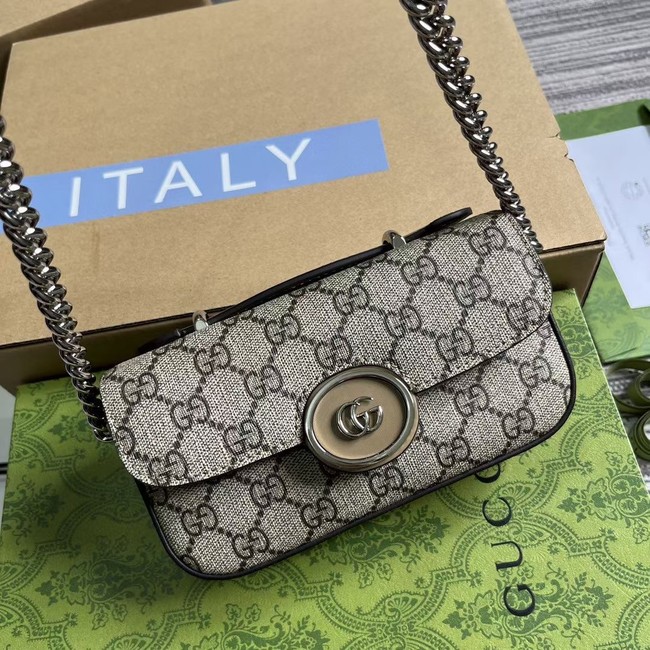 GUCCI OPHIDIA MINI BAG 760194 brown