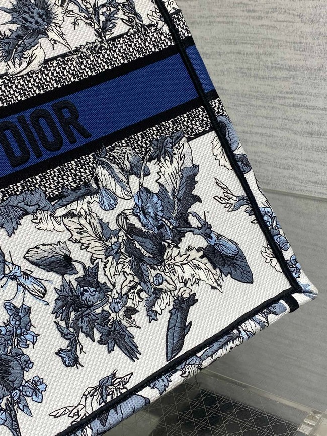 Large Dior Book Tote Embroidery Embroidery M1286ZEDX-4