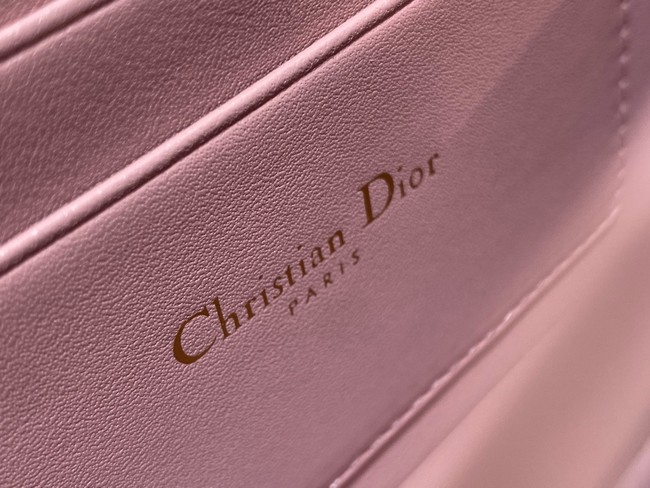 My Dior Mini Bag Cannage Lambskin S0980ONMJ dark pink