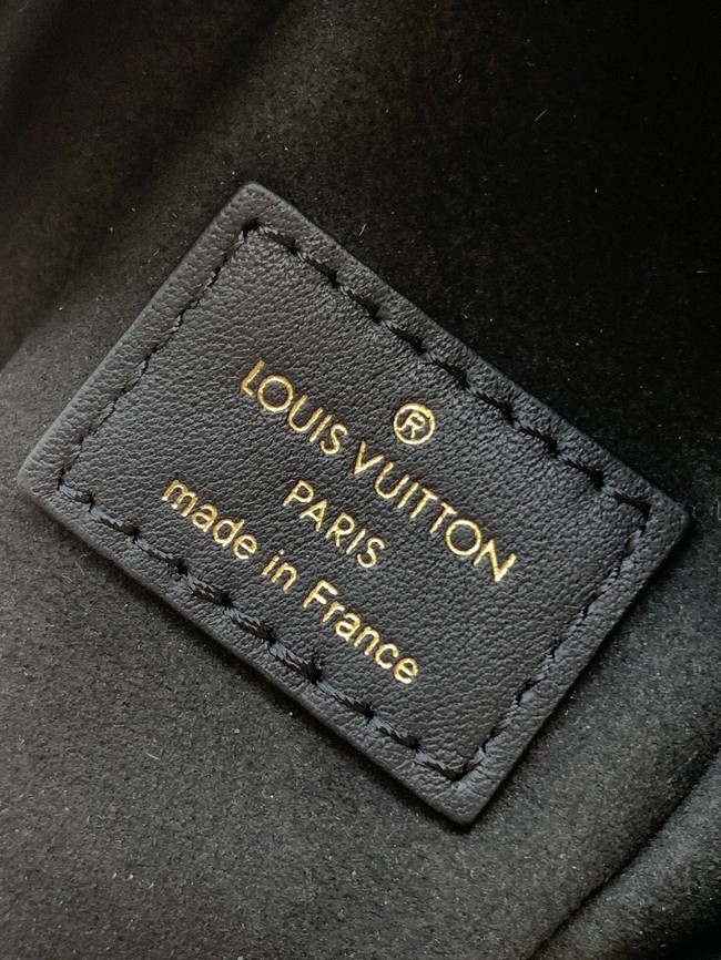 Louis Vuitton Side Trunk MM M25160 black&gold hardware