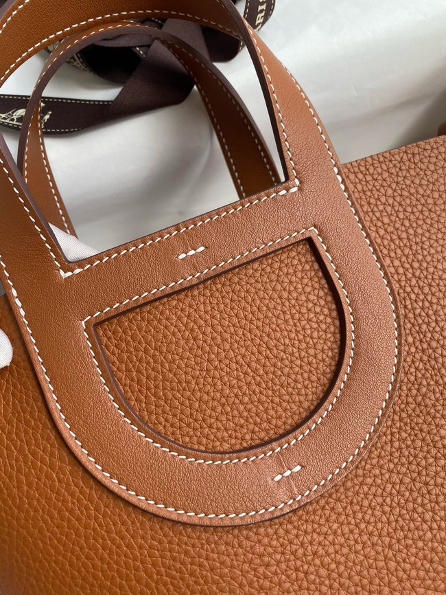 Hermes in the loop Togo Leather Bag H3369-26