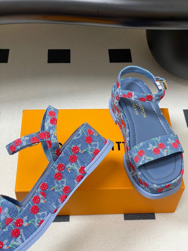 Louis Vuitton Maya Platform Sandal 44975-5