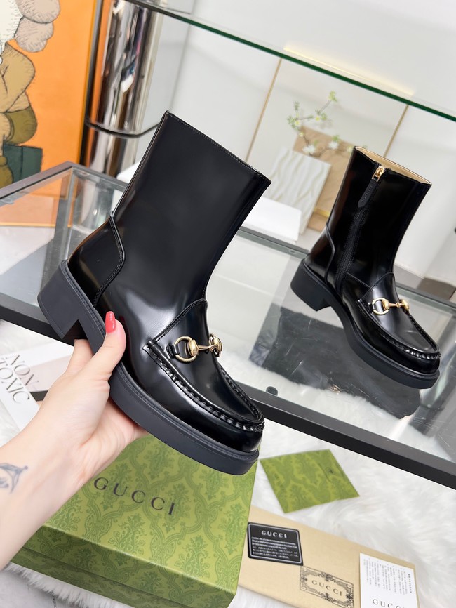 Gucci Womens Horsebit boot 45025-1