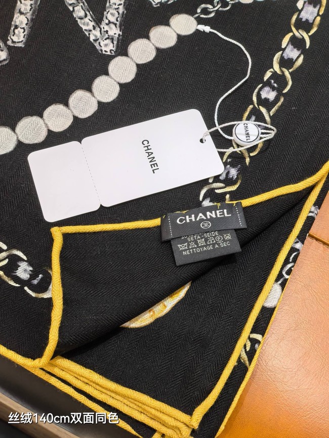 Louis Vuitton Shawl Cashmere and Silk KY125