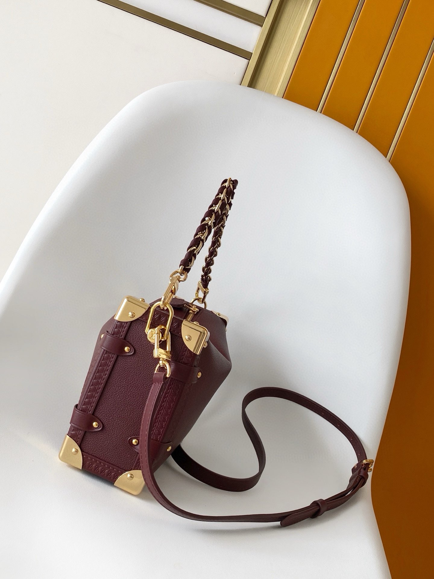 Louis Vuitton Monogram Original Leather Bag M25669 Wine