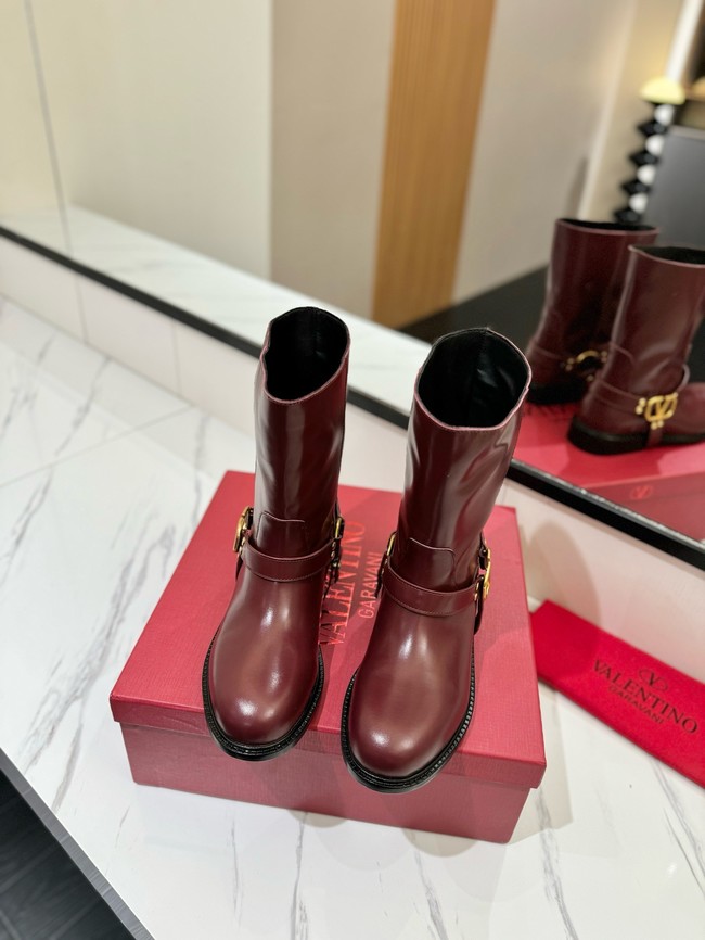 Valentino Ankle boots Calfskin 45076-4