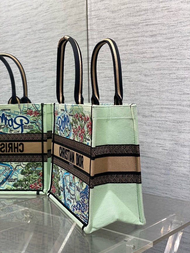 Dioriviera Medium Dior Book Tote Embroidery M1296ZEZG-1
