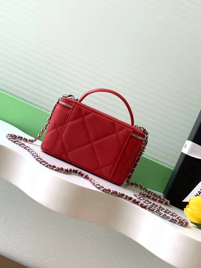 Chanel Long Vanity with chain AP4933 red
