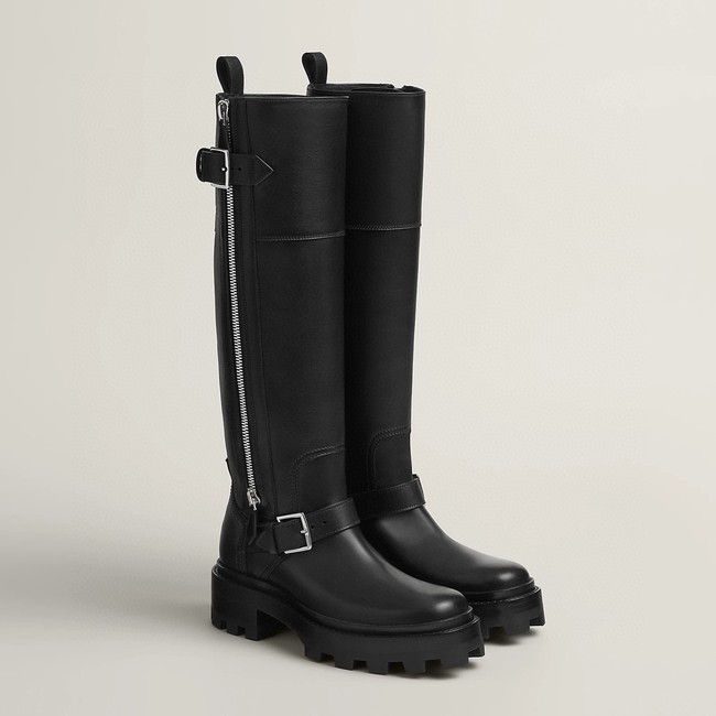 Hermes Calfskin High Boot 45108-2