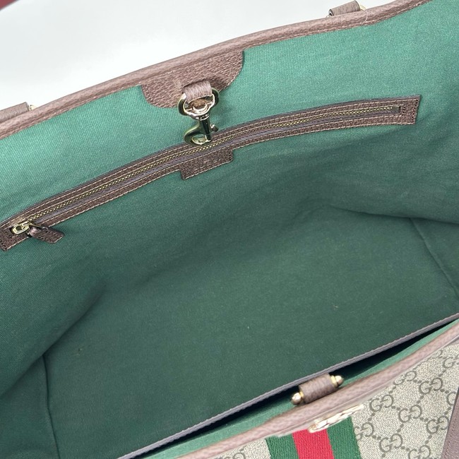 Gucci Ophidia large tote bag 836829 dark brown