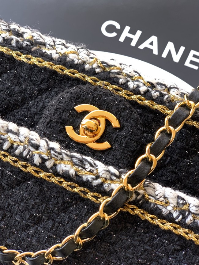 CHANEL Classic 11.12 Handbag A01112 black