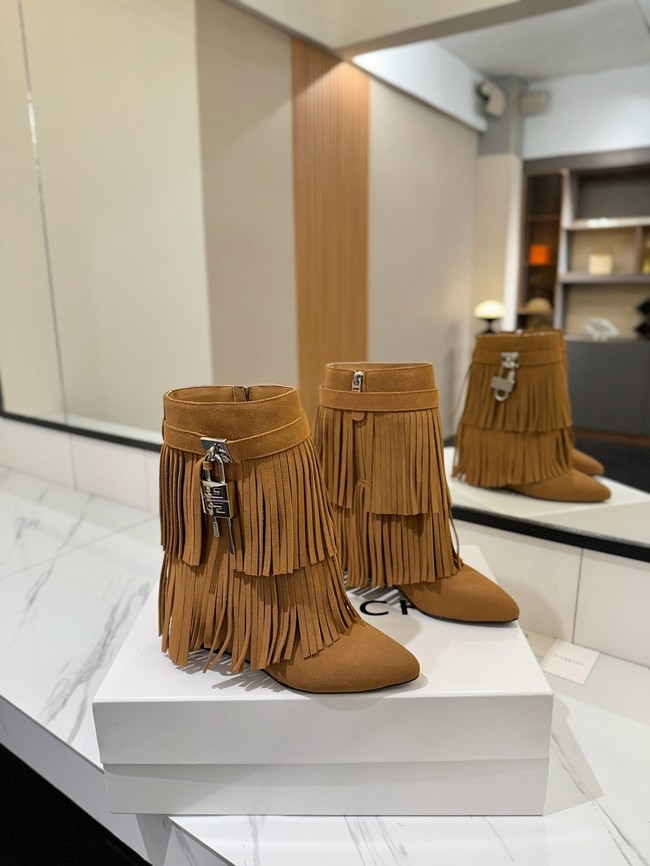 Givenchy High Boots Calfskin Heel 6.5CM 97171-1