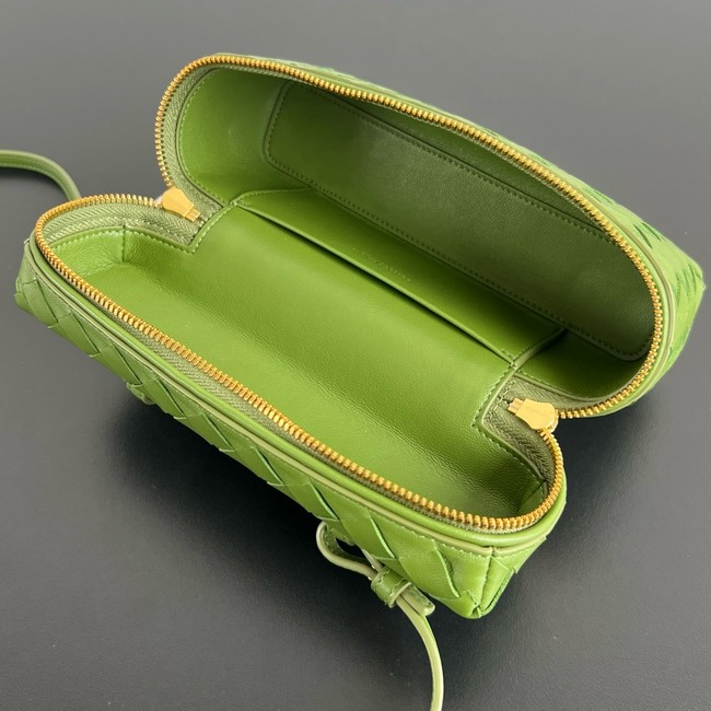 Bottega Veneta Vanity Case On Strap 789109 Green grass