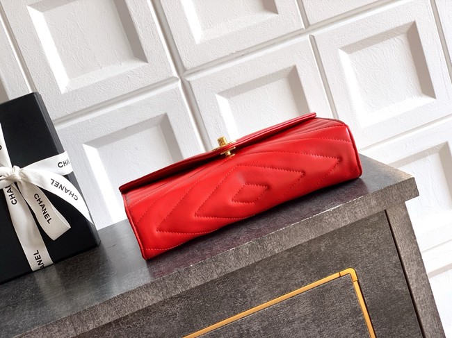 Chanel Original Leather 26X C6044 red