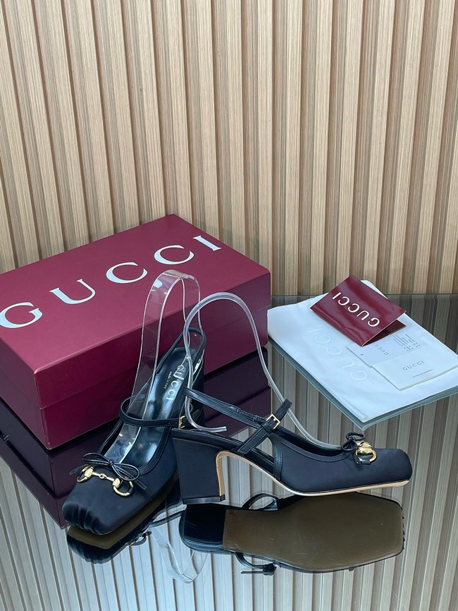 Gucci Womens slingback pump with Horsebit 66923-2