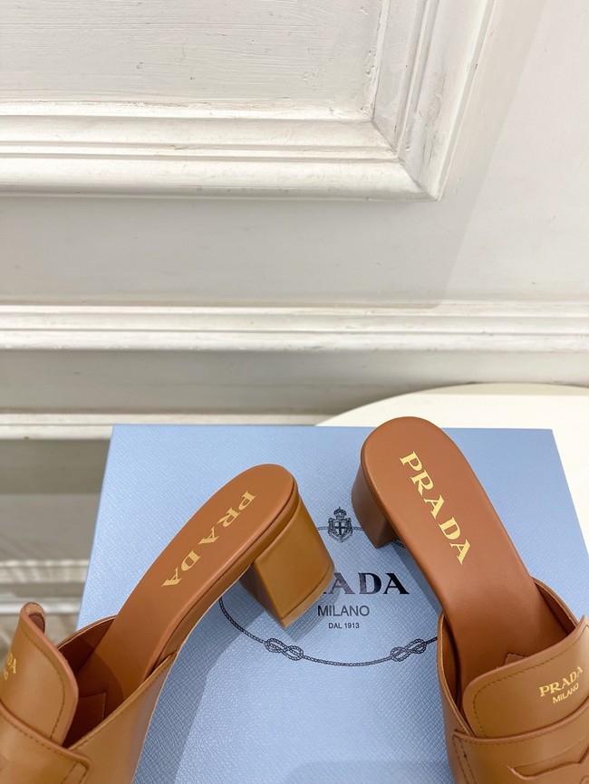 Prada Slippers Heel Height 4.5CM 66953-1