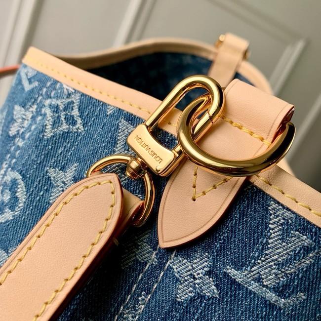Louis Vuitton NEW Carryall Cargo PM M28287 Blue Denim
