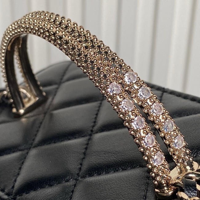 Chanel Long Vanity with chain AP4842 black