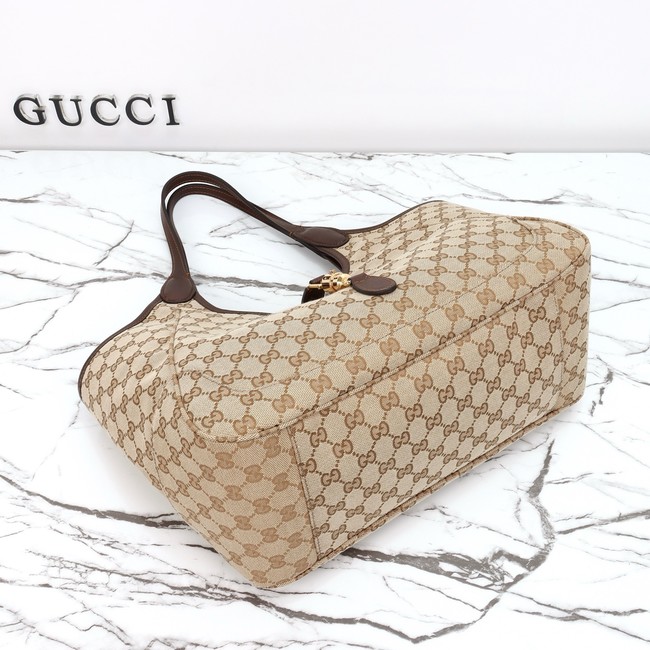 Gucci Mercato medium tote bag 866645 dark brown