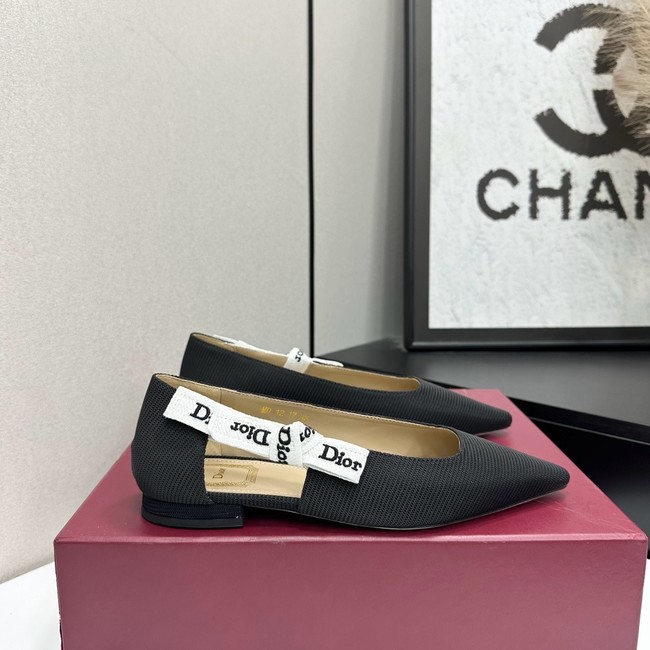 Dior JAdior Ballet Flat Technical Fabric KCF156NVA-2