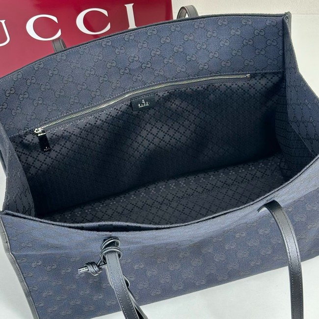 Gucci Large tote bag with charm 875056 black